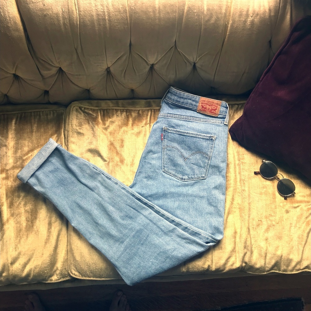 Levi's Light Blue 721s